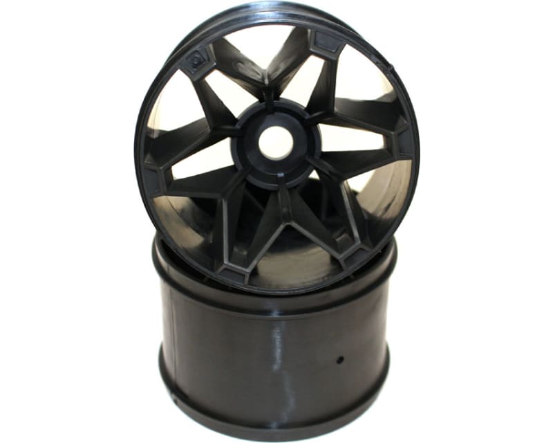 Havok Wheel Black 3.8inx71mm/2 pieces