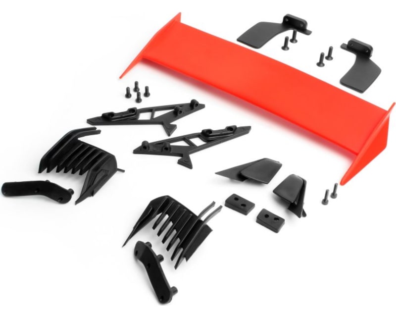 Audi E-Tron Vision Gt Rear Wing and Body Detail Set