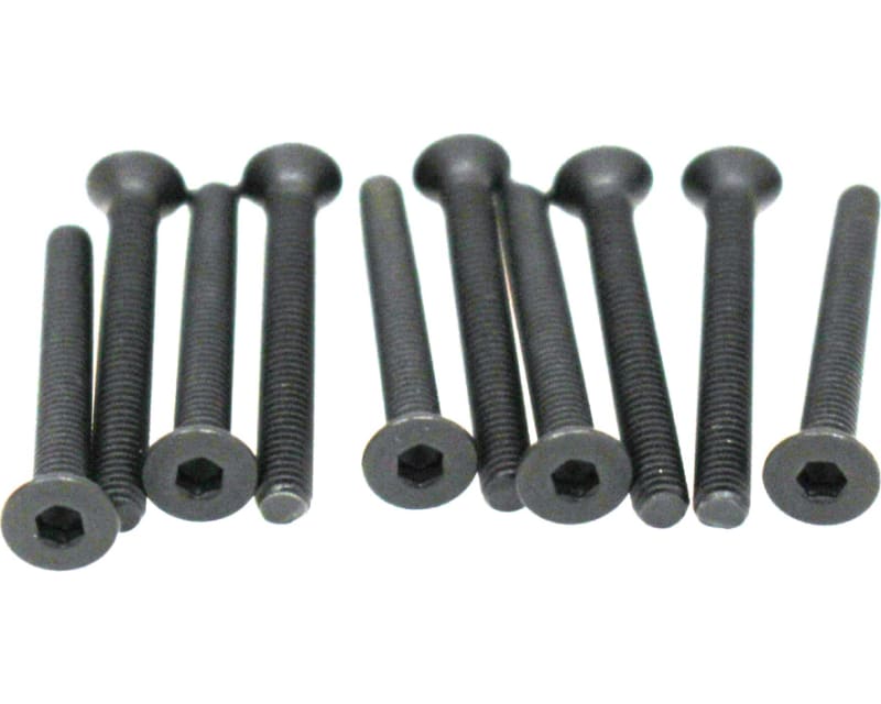 Tap to zoom Flat Head Screws M3x25mm Hex Socket/10 pieces
