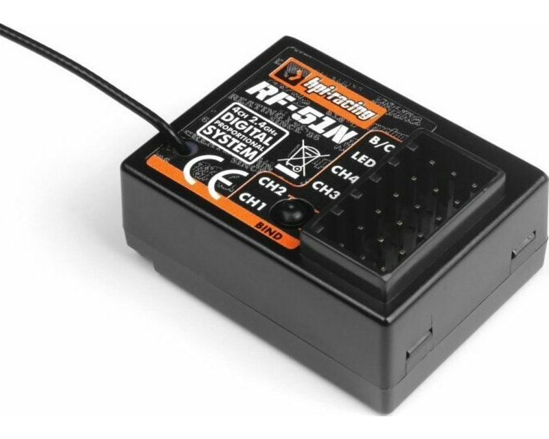 Waterproof Rf-51n 2.4ghz 4 Channel Receiver