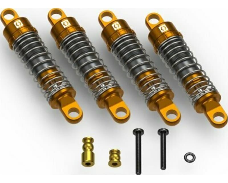Aluminum Oil-Filled Shock Set Assembled / 4 pieces for Venture18 photo