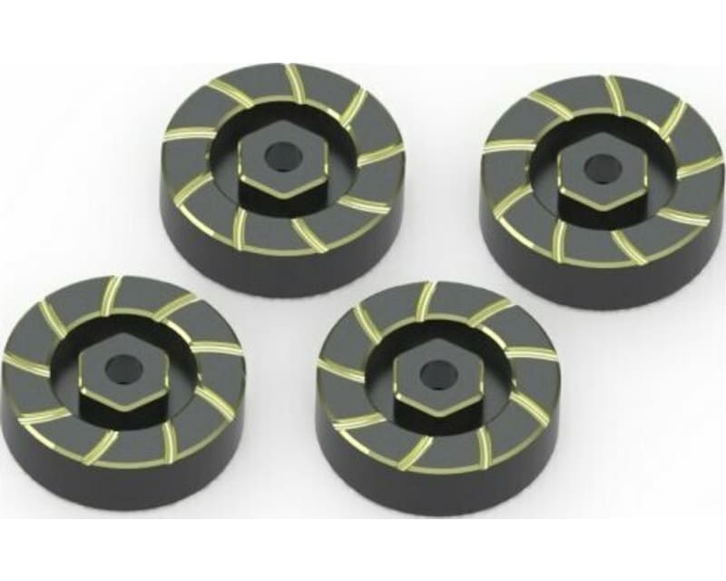 7mm Hex Hub Weight Set Brass / 4 Pieces for Venture18 photo