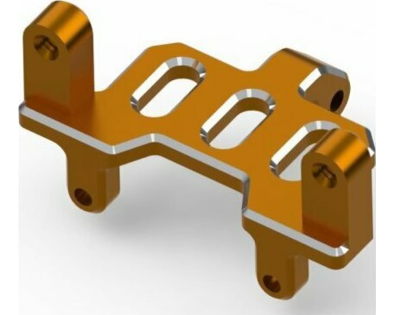 Aluminum Steering Servo Mount Orange for Venture18 photo