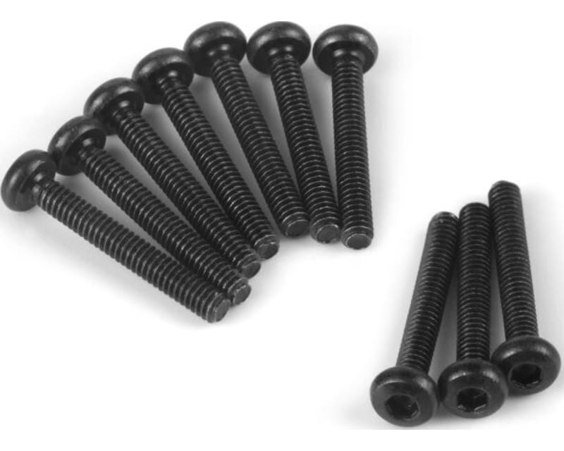 Button Head Screw M2x14mm Hex Socket/10 pieces