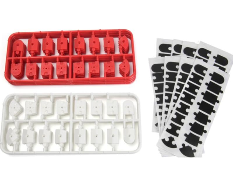 Tap to zoom Nana-Ttr Curb Set - Red and White