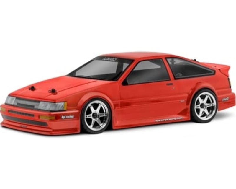 T0Y0TA Levin Ae86 clear Body shell 190mm