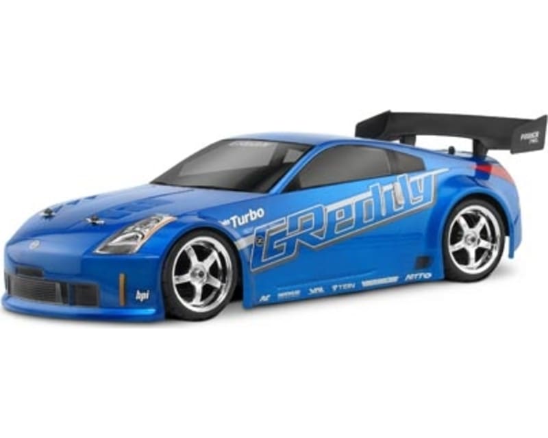Clear Nissan 350Z Gred. Twin Turbo 190mm Body