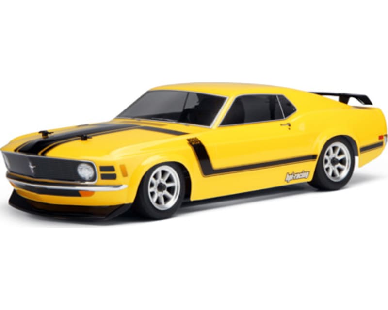 Clear 1970 F0RD Mustang Boss 302 Body (200mm)