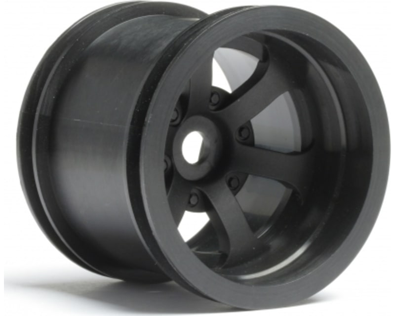 Scorch 6-Spoke Wheels Black (2)