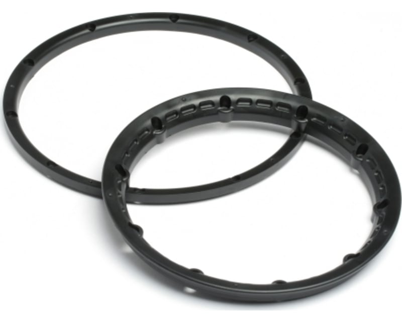 H/D Wheels Beadlock Rings Black (2)