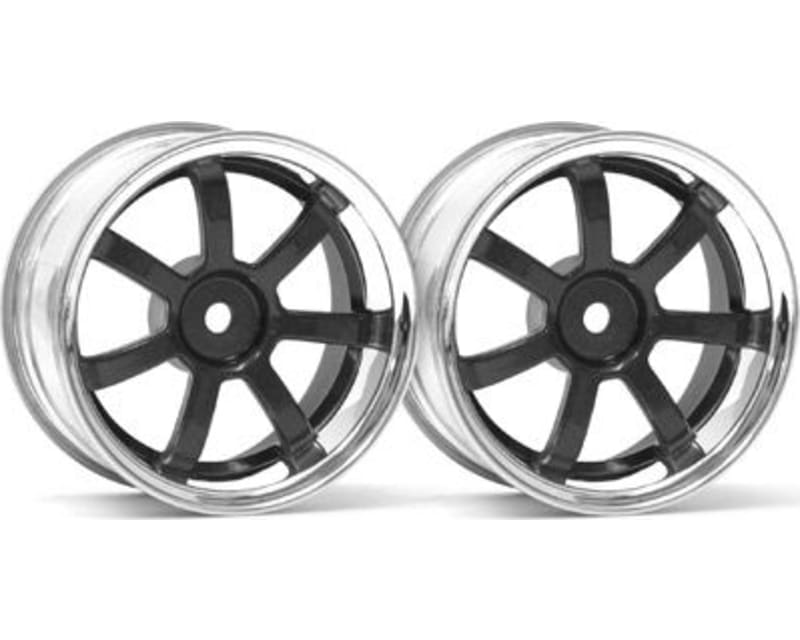 Rays Gram Lights 57s-Pro chrome/Black 3mm Offset photo