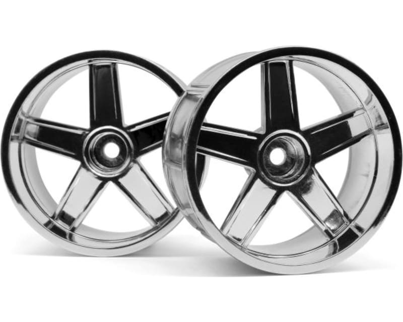 Tap to zoom LP32 Wheels MF Type Chrome 6mm Offset (2)