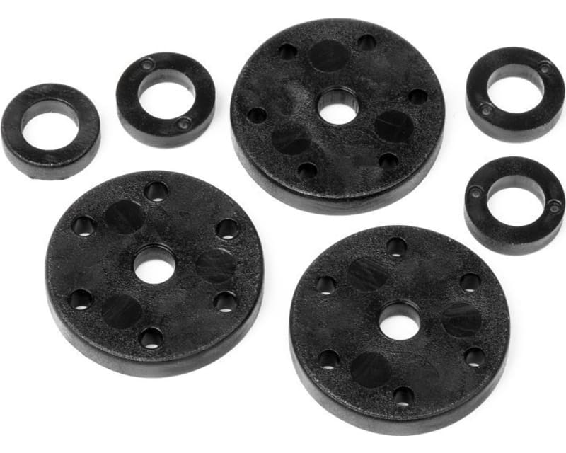 6 Holes Shock Piston Set 6holes 1.2 1.3 1.4mm Vorza Flux