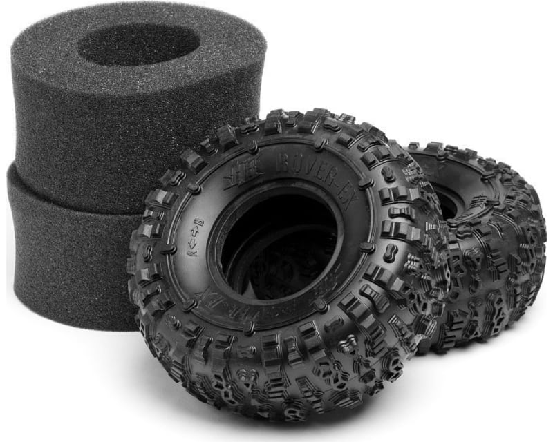 Rover-Ex 2.2 Rock Crawler Tires Pink Compound (2)