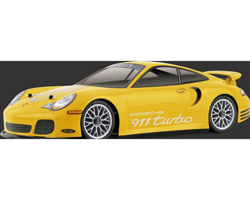 Porsche 911 Turbo Clear Body Shell 190mm