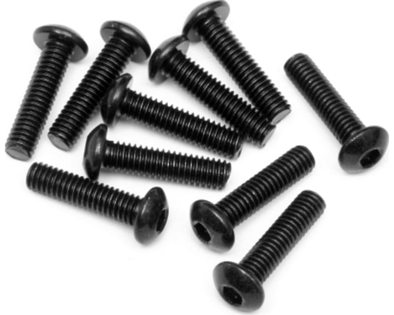 Button Head Screw M4x16mm Hex Socket Baja (10)