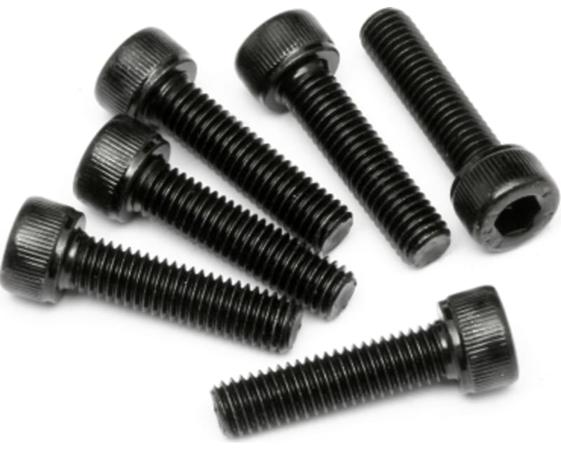 M5x20mm SHCS Socket Head Cap Screws (6)
