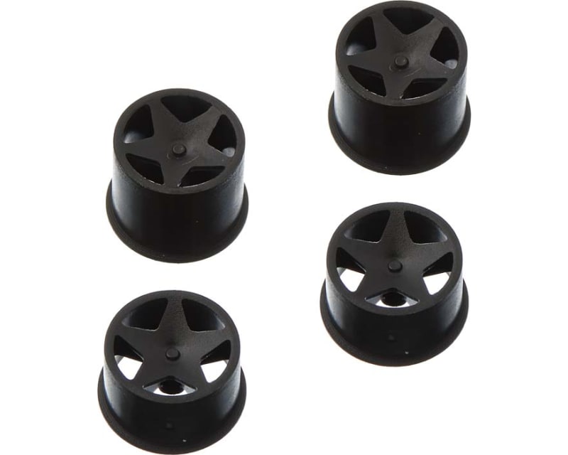 Tap to zoom Super Star Wheel Set Black (4) Q32