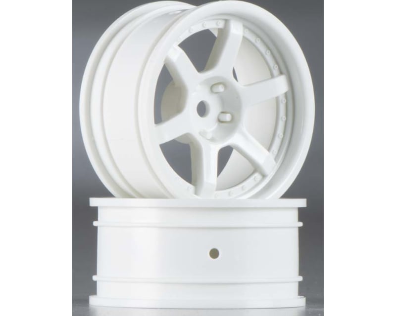 HPI112813 HRE C106 Wheels 26mm White 6mm Offset 12mm hex photo