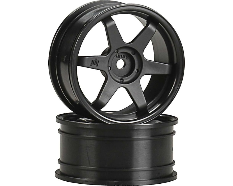 TE37 Wheel 26mm Black 3mm Offset/26mm Tire (2)