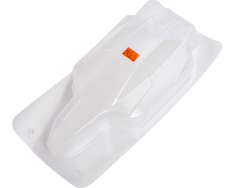 Clear Trophy Buggy Flux Bodyshell w/Window Mask