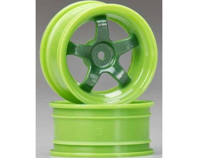 Work Meister S1 Wheel Green 3mm Offset (2)