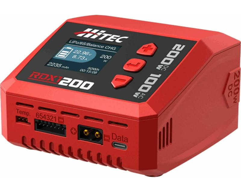 RDX1 200 AC/DC Smart Balance Charger AC 100W / DC 200W