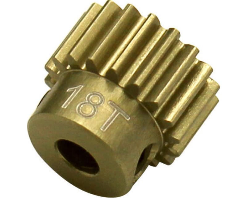 18t 48p Hard Anodized 7075 Pinion Gear