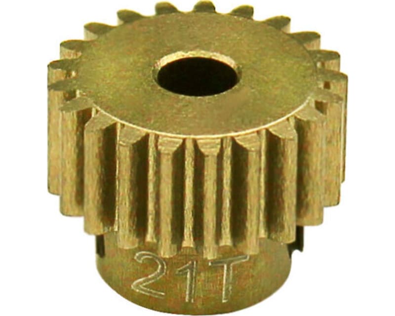 21t 48p Hard Anodized 7075 Pinion Gear photo