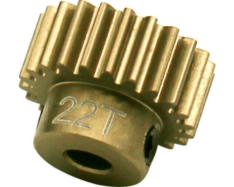 Tap to zoom 22t 48p Hard Anodized 7075 Pinion Gear