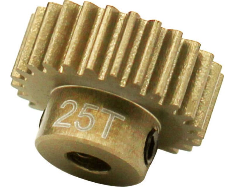 25t 48p Hard Anodized 7075 Pinion Gear