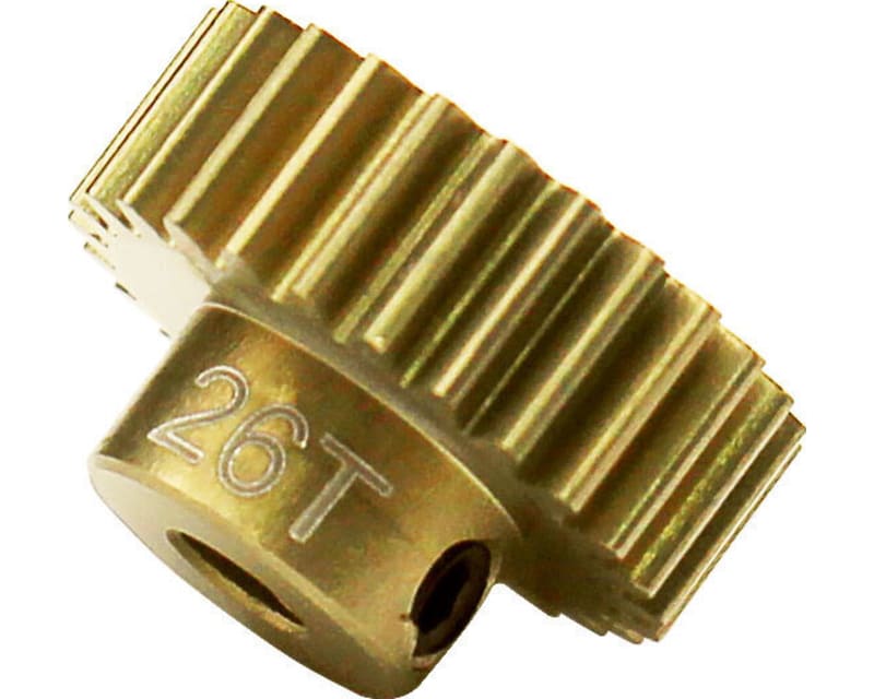 26t 48p Hard Anodized 7075 Pinion Gear