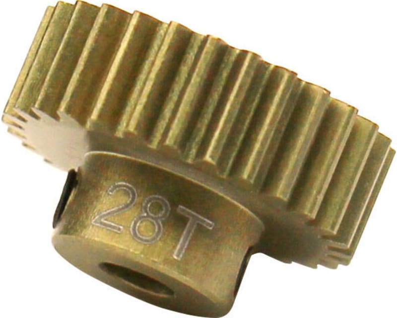 28t 48p Hard Anodized 7075 Pinion Gear