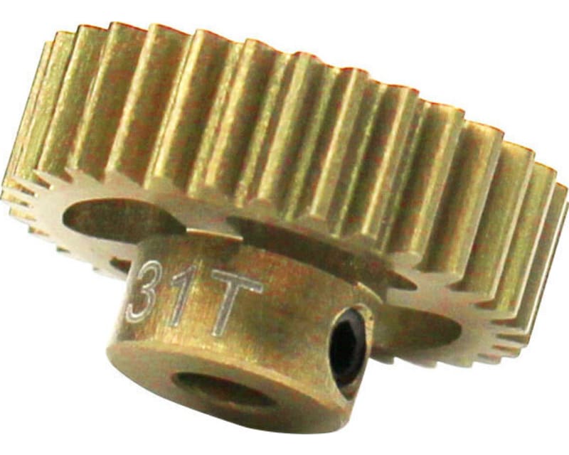 Tap to zoom 31t 48p Hard Anodized 7075 Pinion Gear