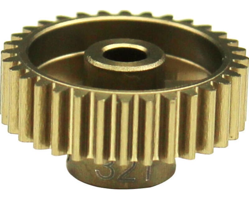 32t 48p Hard Anodized 7075 Pinion Gear