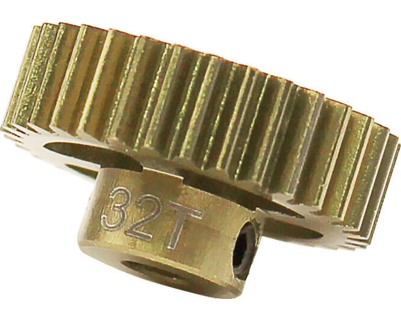 32t 48p Hard Anodized 7075 Pinion Gear