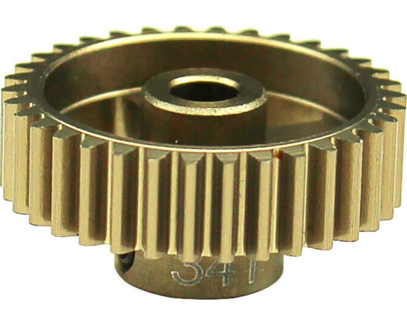 34t 48p Hard Anodized 7075 Pinion Gear