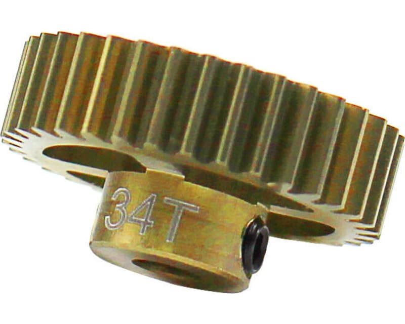 34t 48p Hard Anodized 7075 Pinion Gear