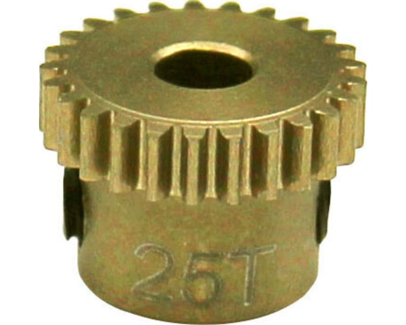 25t 64p Hard Anodized 7075 Pinion Gear