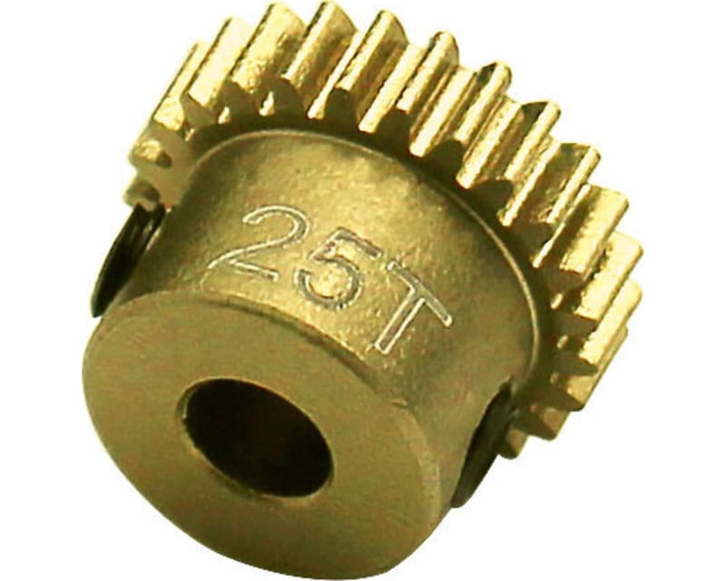 25t 64p Hard Anodized 7075 Pinion Gear