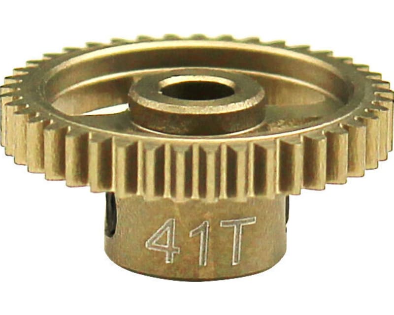 41t 64p Hard Anodized 7075 Pinion Gear photo