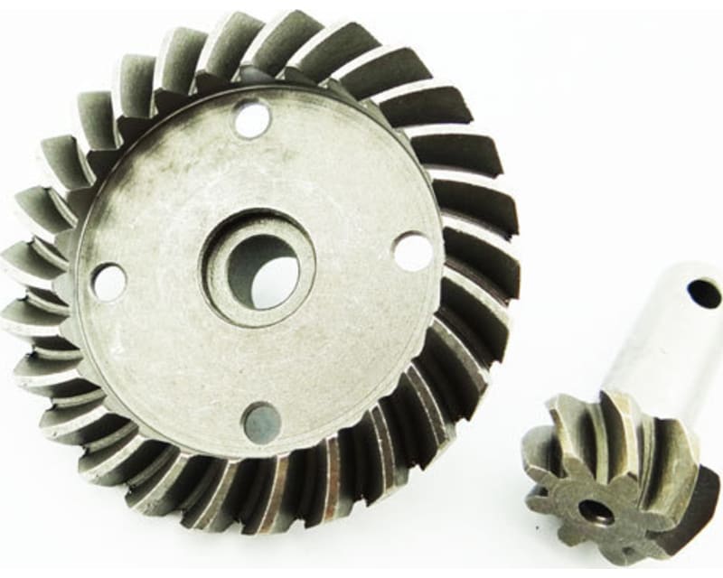 Hardened Steel Spiral Cut Ring & Pinion Gear (26/8) Savage