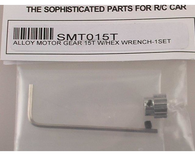 7075 Alum.-15t pinion gear