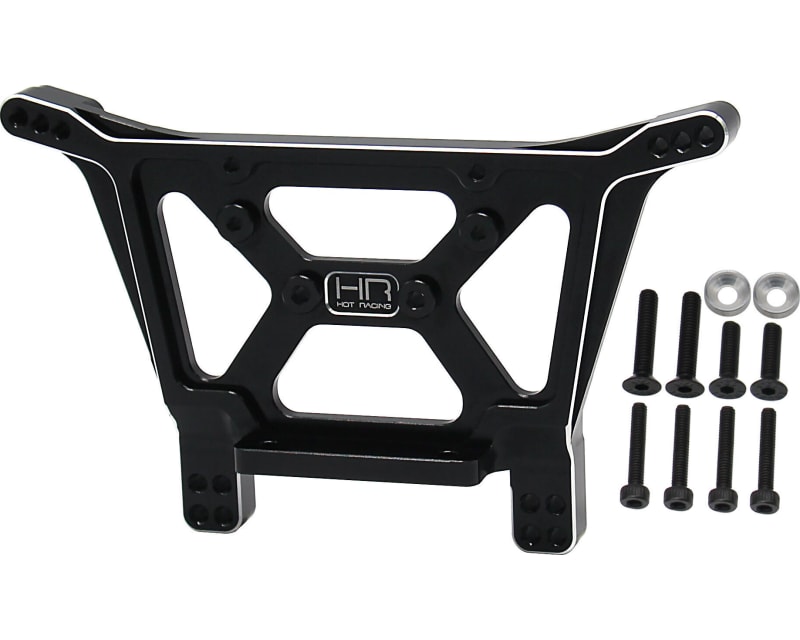 Black Aluminum Rear Shock Tower 2WD EHD