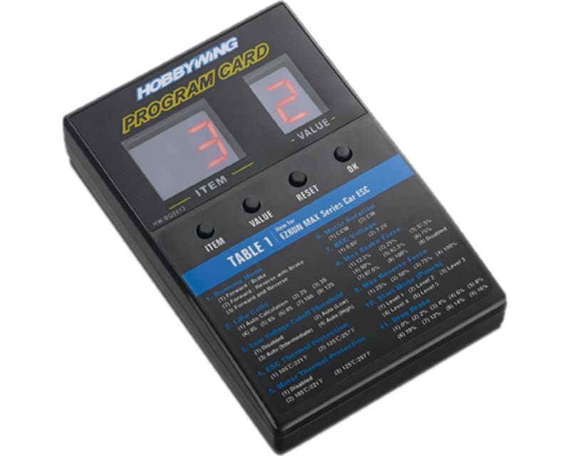 Tap to zoom Led Program Card - General Use for Cars Boats and Air Use