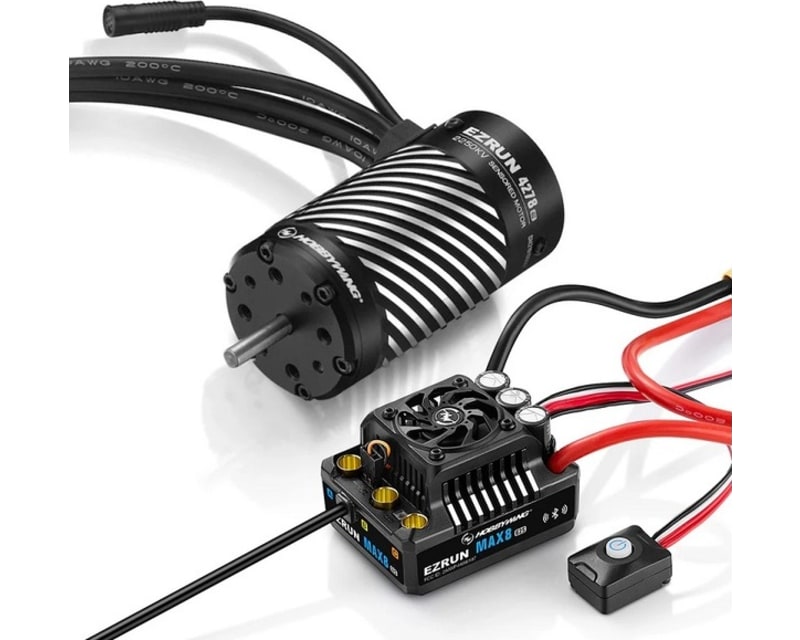Max8 Gs2 Esc + 4278sd 2250kv G2r Motor 3-8s Combo photo
