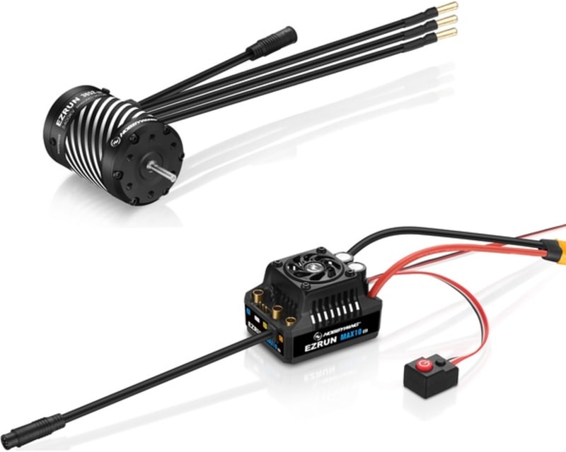 Combo Max10 G2 80a Esc + 3652 5400kv G3 Motor photo