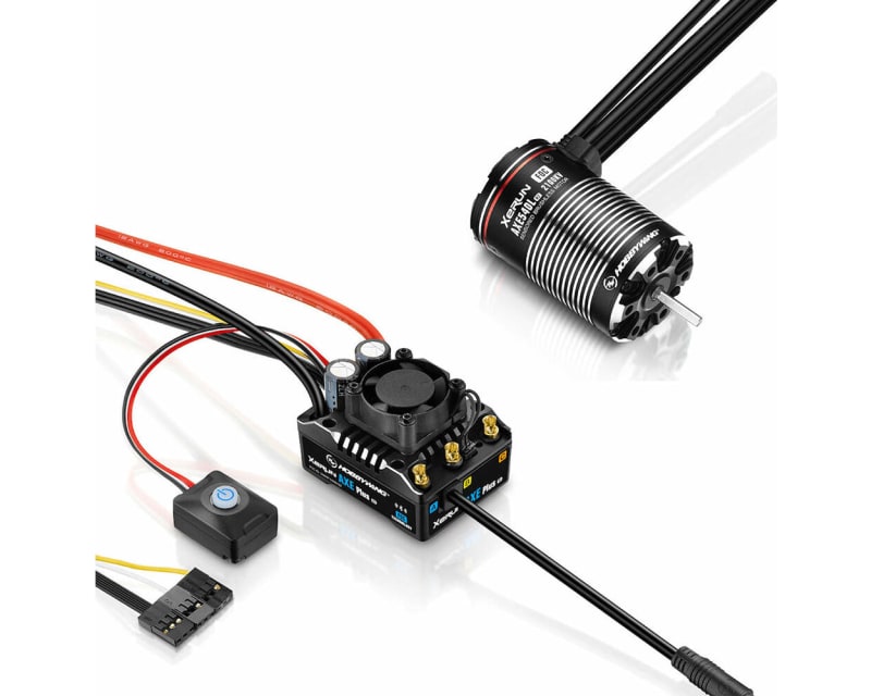 Tap to zoom Xerun Axe R3 Esc + 2300kv 2-4s 540 R2 Motor Combo Compact Can S