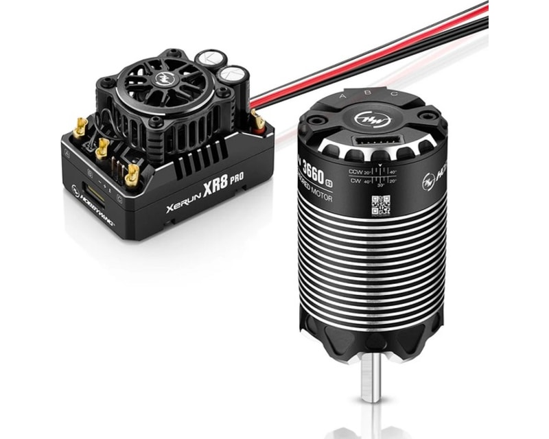 Xerun Xr8 Pro G3 Esc & 3660sd 3200kv G3 Motor Combo 2-3s photo