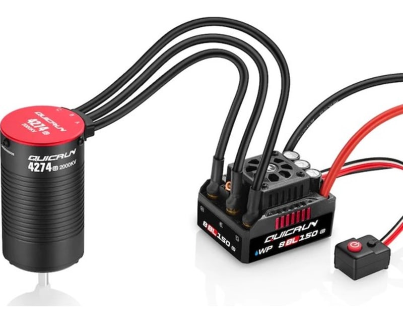 Quicrun Waterproof 8bl150 G2 Esc with Ezrun 2000kv 4274 G2 Motor